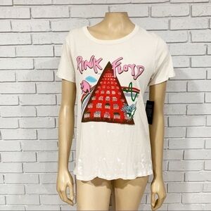 Chaser Pink Floyd Graphic Band‎ Tee | Vintage Rock Style | Women’s M